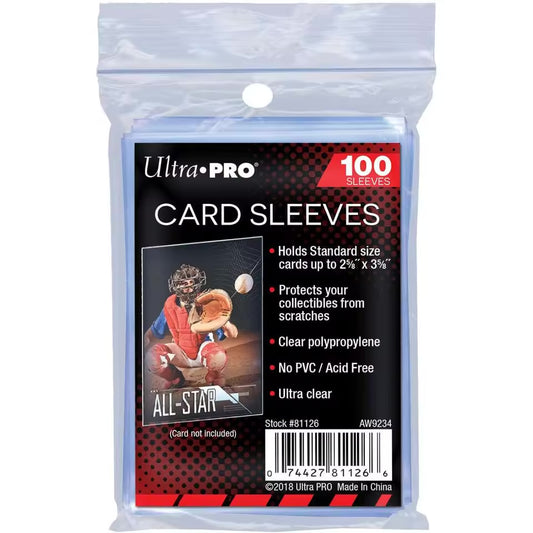 Ultra Pro Soft Card Sleeves (100Count)