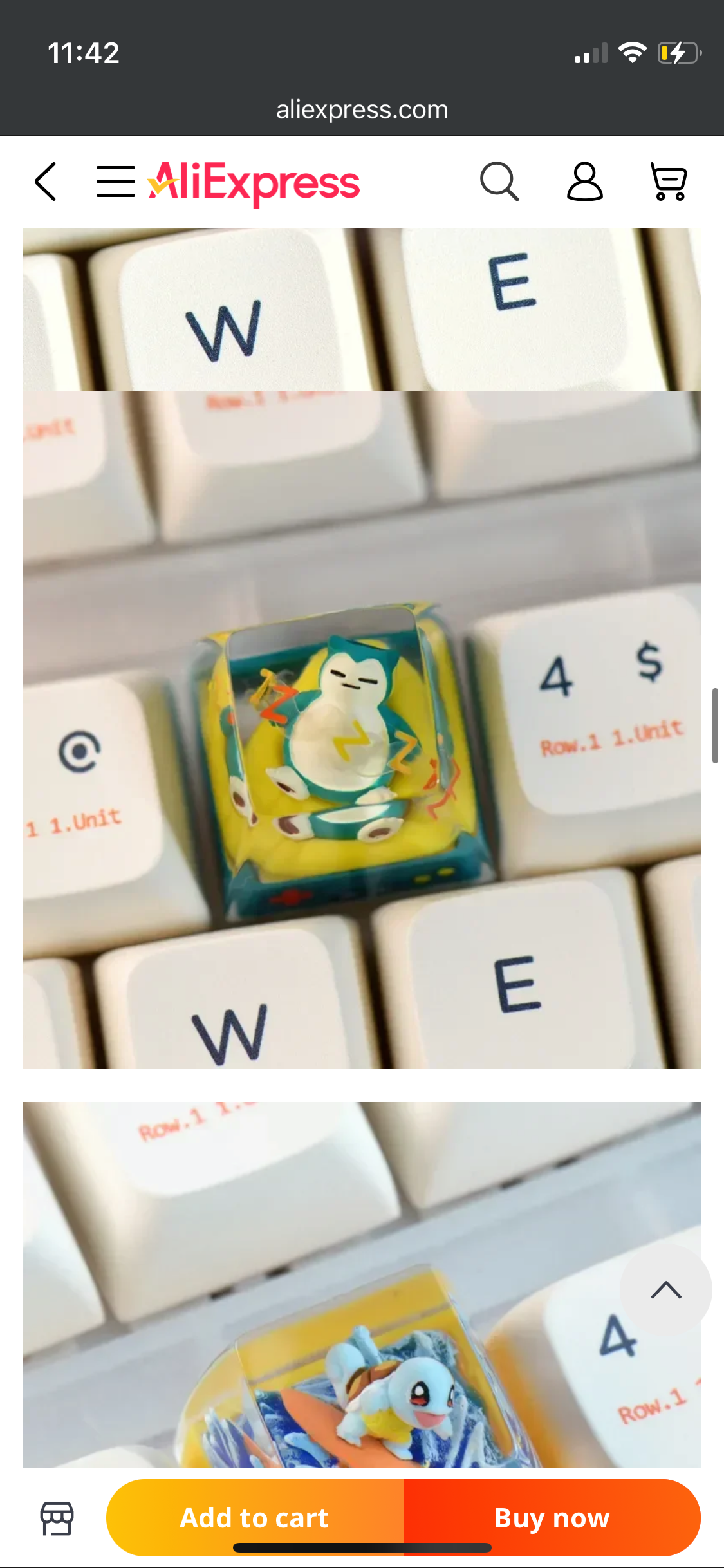 Pokémon Keyboard Caps