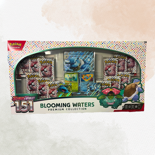 Pokémon Scarlet & Violet 151 Blooming Waters Premium Collection Box