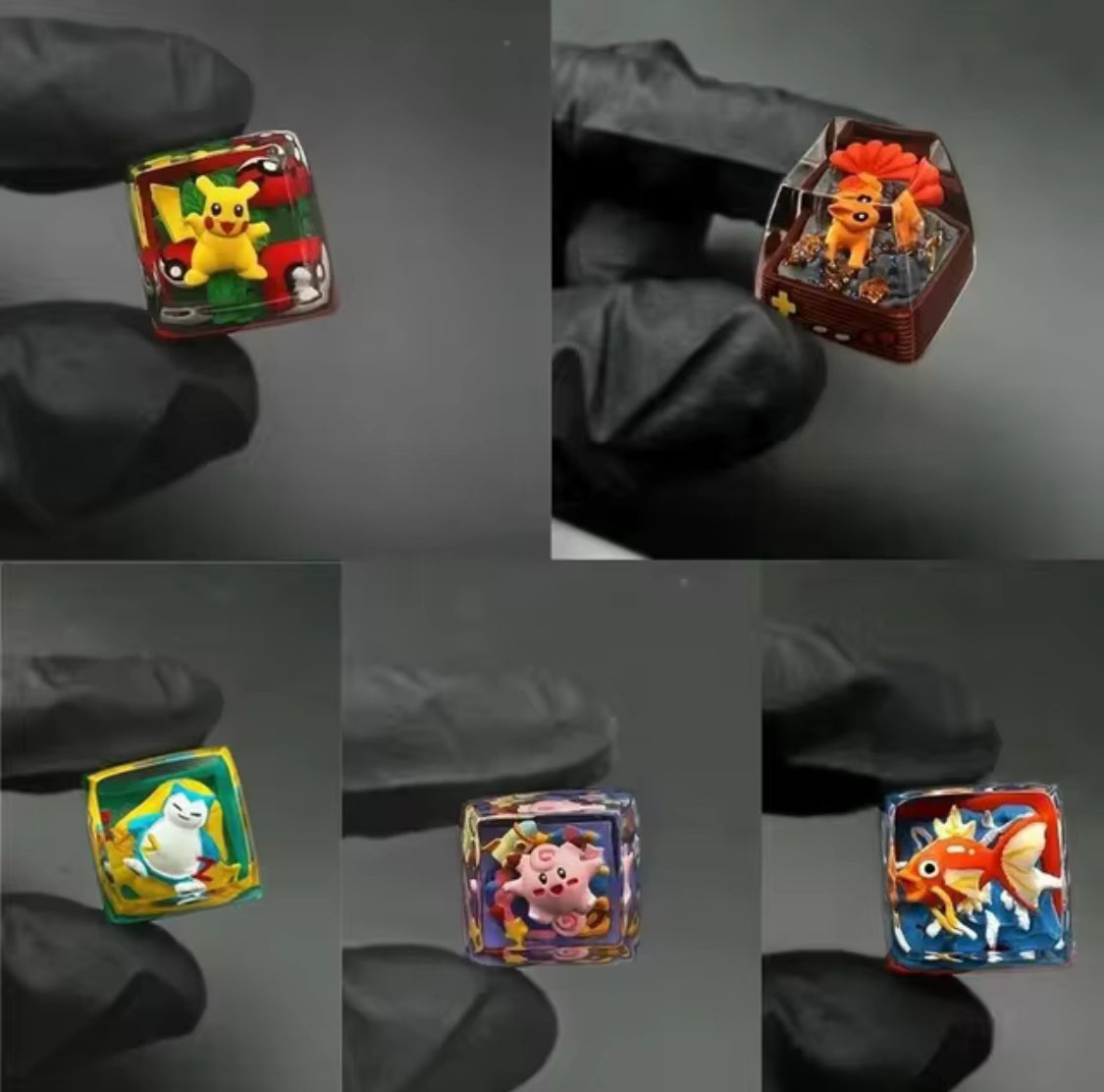 Pokémon Keyboard Caps