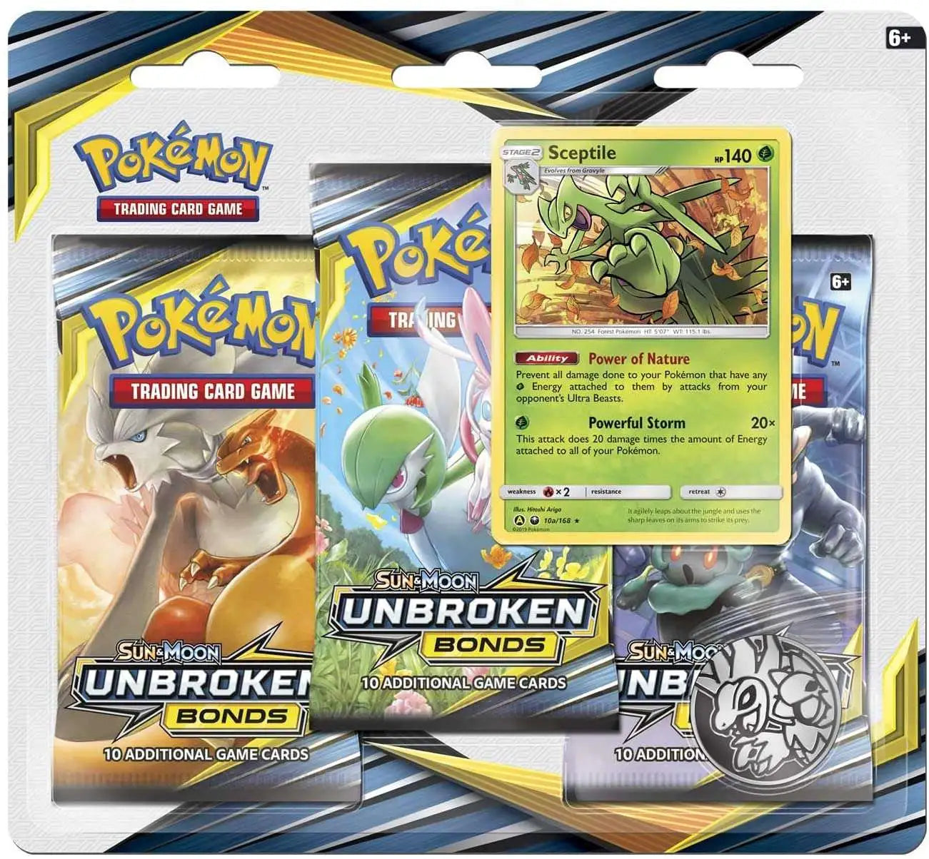 Pokemon 3pk Blister - SM10 Unbroken Bonds (1 of 2)